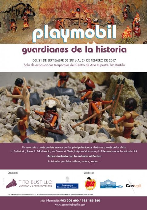 Los Playmobil: guardianes de la Historia llegan al Centro Tito Bustillo - Concejo de Ribadesella