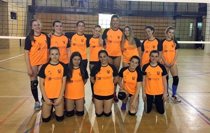 Voleibol, AD Playas de Llanes presentación equipos - Concejo de Llanes