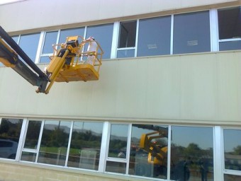 El Polideportivo colungués se remoza - Concejo de Colunga