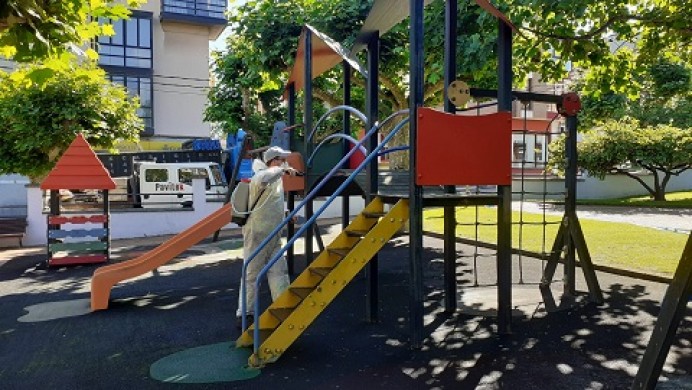 El domingo 21 abrirán los parques infantiles y la Sala de Estudios - Concejo de Villaviciosa