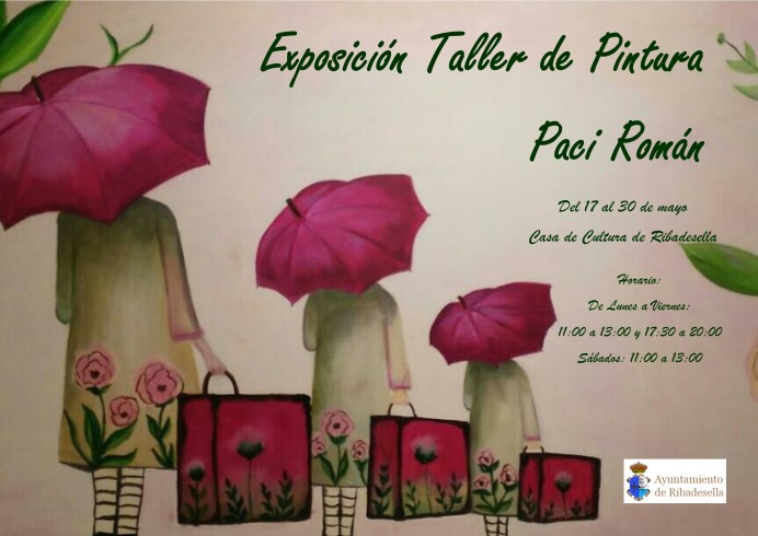 Exposición Taller de Pintura de Paci Román - Concejo de Ribadesella