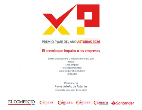 Abierta la convocatoria del X Premio Pyme del Año de Asturias 2026 - Asturias