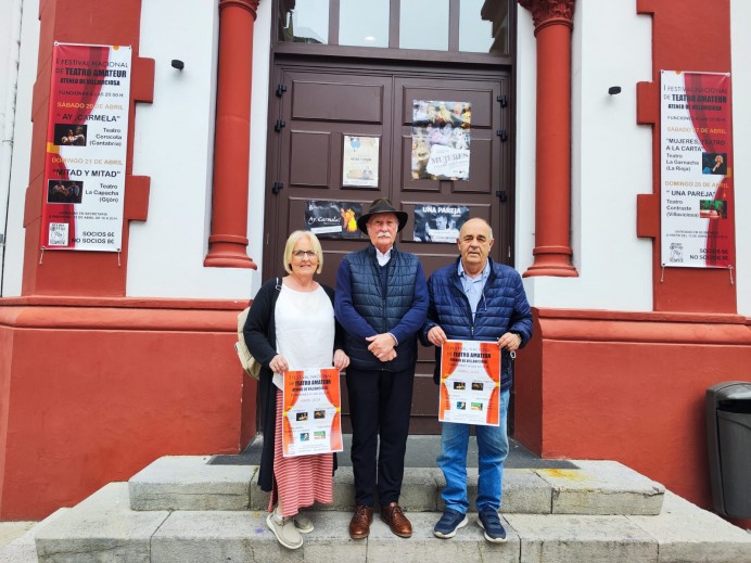 Presentación de I Jornadas Nacionales de Teatro Amateur Ateneo Obrero de Villaviciosa - Concejo de Villaviciosa