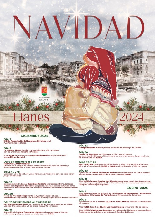 El Ayuntamiento de Llanes presenta la programación para estas Navidades - Concejo de Llanes