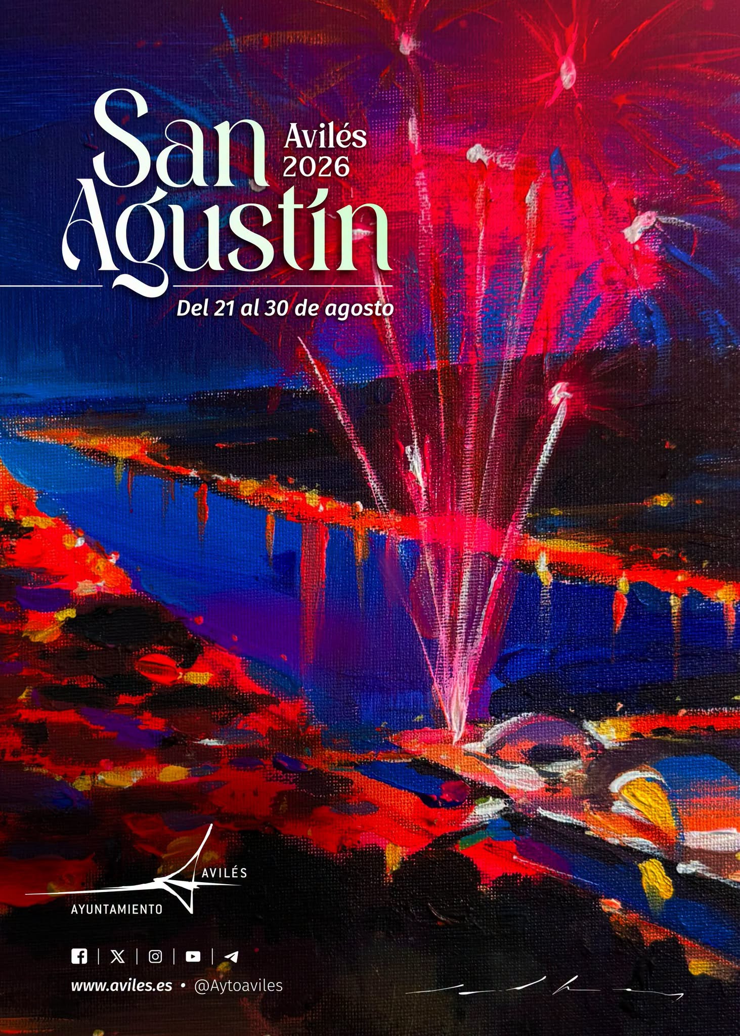 Programa de las Fiestas de San Agustín 2026 en Avilés - Asturias