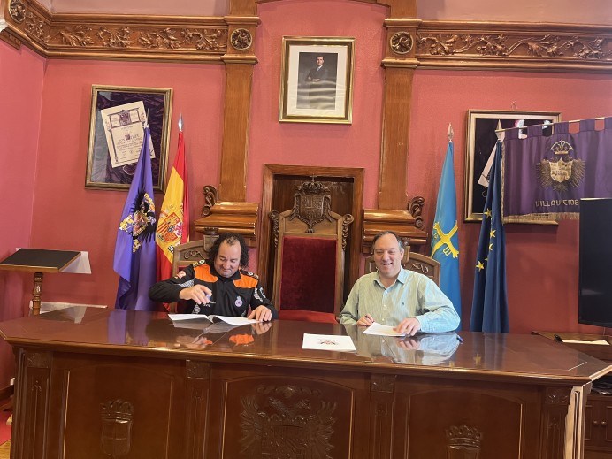 Villaviciosa refuerza su apoyo a Protección Civil con un convenio de financiación de 23.600 euros para 2025 - Concejo de Villaviciosa