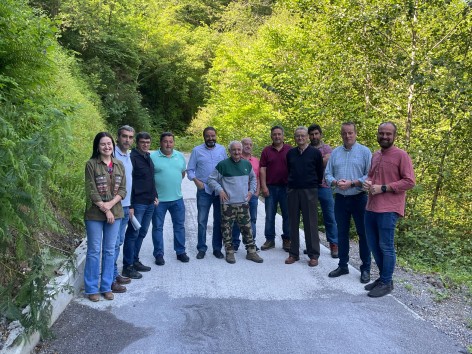 Medio Rural culmina la mejora de la pista entre Puente Miera y La Muriosa con una inversión cercana a los 300.000 euros