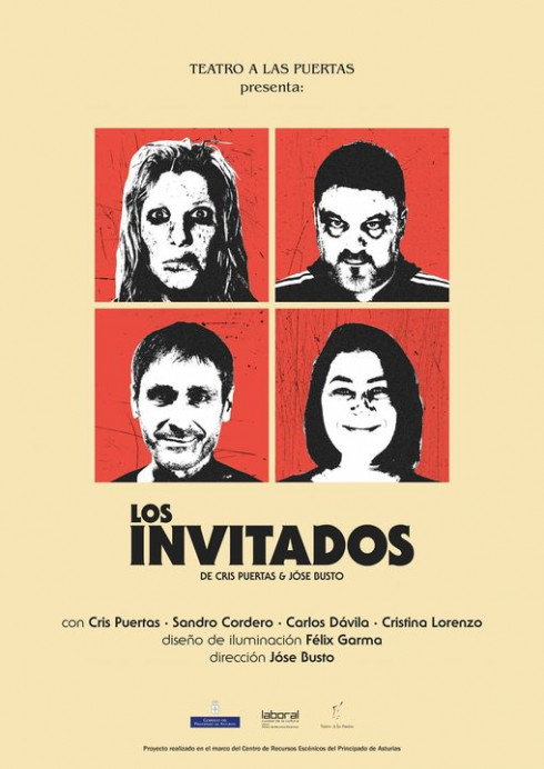 Teatro a las puertas sube a escena Los Invitados, apasionante thriller teatral, este domingo en el TeaTro Riera - Concejo de Villaviciosa