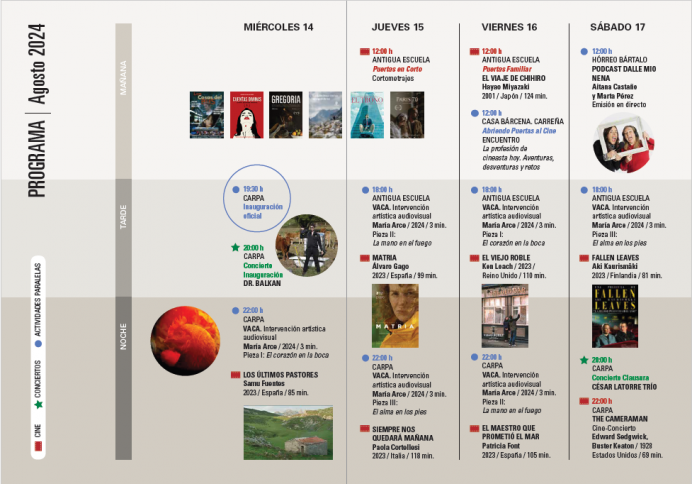 Puertas Film Fest 2024 en Cabrales - Concejo de Cabrales