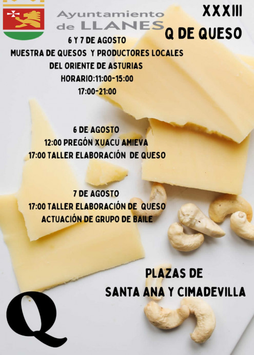 XXXIII Muestra de quesos y productores locales del oriente de Asturias - Concejo de Llanes