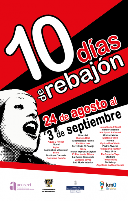 Atractivos descuentos y premios pondrán el broche a las rebajas del comercio de Villaviciosa - Concejo de Villaviciosa