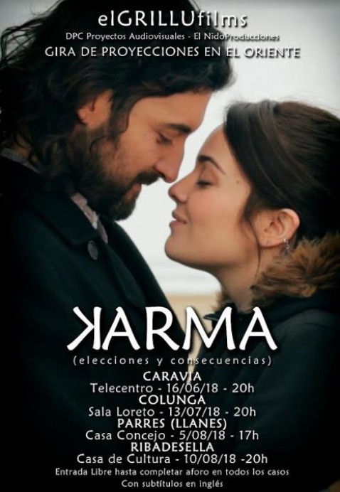 Presentación del corto Karma en Ribadesella - Concejo de Ribadesella