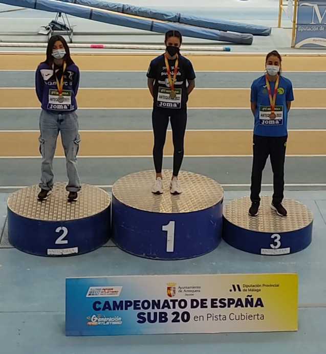La maliayesa Claudia Rendueles campeona de España de atletismo en pista cubierta sub 20 - Concejo de Villaviciosa