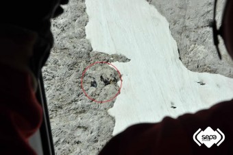 Rescate de montaña en Cabrales - Sucesos