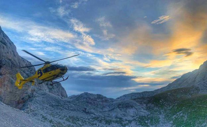 Rescate de montaña en Cabrales - Concejo de Cabrales