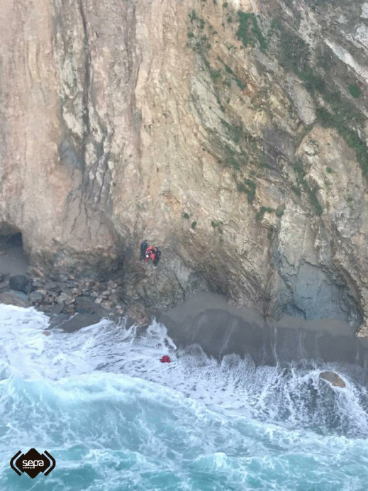 Rescate marítimo en Cudillero - Sucesos