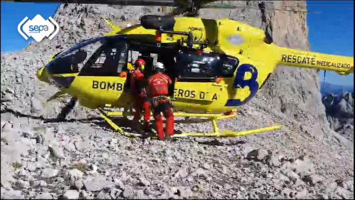 Rescate de montaña en Cabrales - Concejo de Cabrales