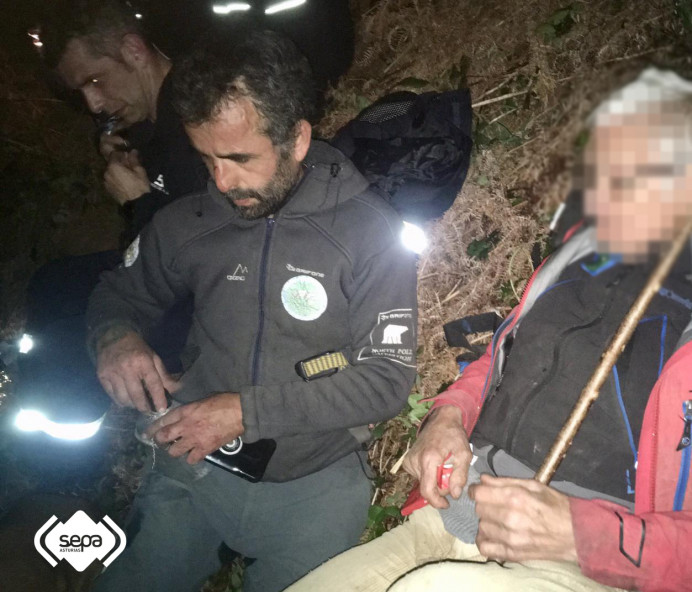 Rescate de montaña en Piloña - Concejo de Piloña