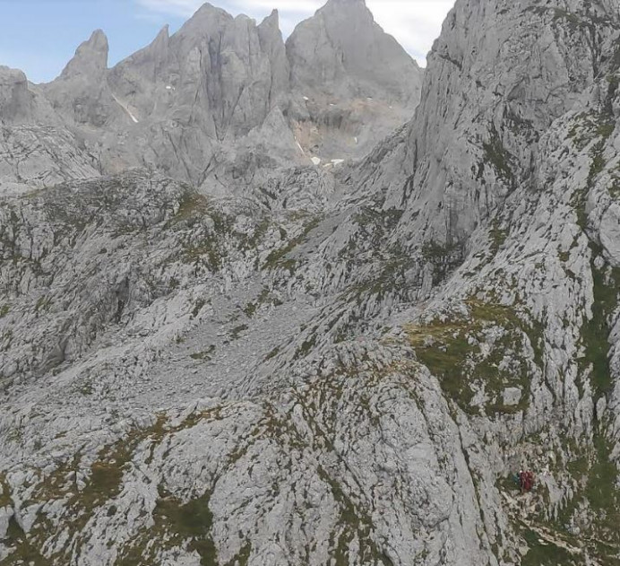 Rescate de montaña en Cabrales - Concejo de Cabrales