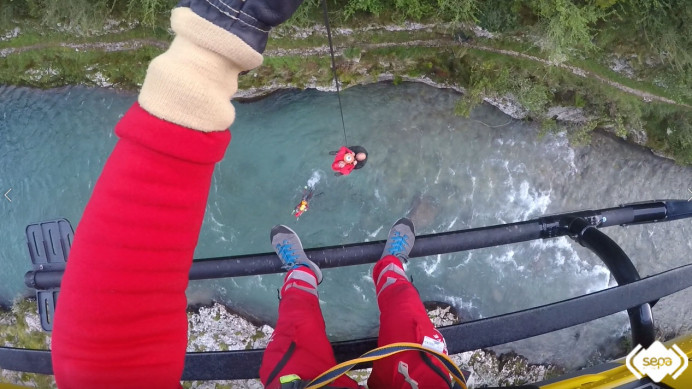 Rescate fluvial en Peñamellera Alta - Sucesos
