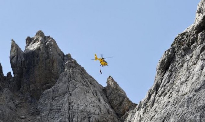 Rescate de montaña en San María de Enol - Cangas de Onís - Concejo de Cangas de Onís