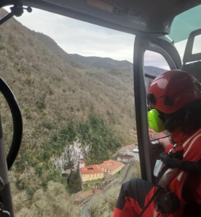 Rescate de montaña en Covadonga - Concejo de Cangas de Onís