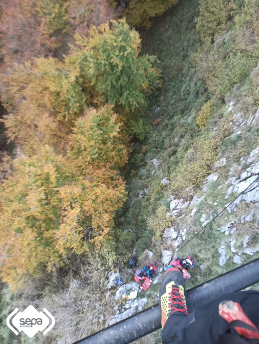Rescate de montaña en Ponga - Concejo de Ponga