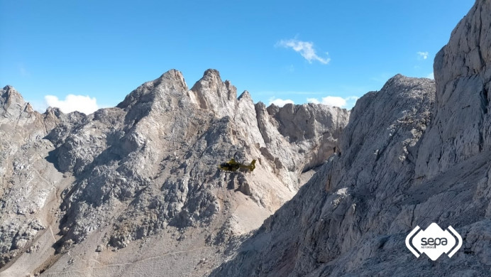 Rescate de montaña en Cabrales - Concejo de Cabrales