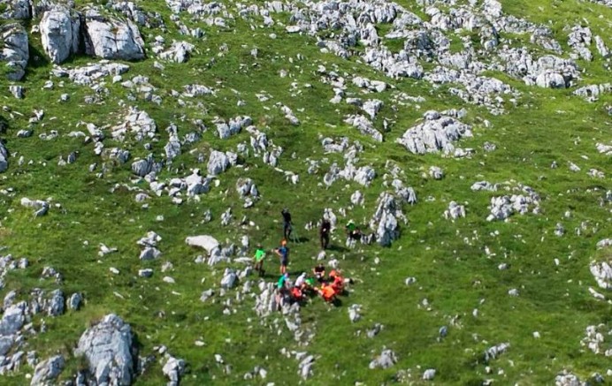 Rescate de montaña en Cabrales - Concejo de Cabrales