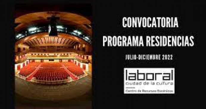 Nueva convocatoria del Programa de Residencias de Laboral Ciudad de la Cultura - Sociedad y Cultura