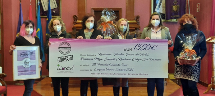 Acosevi recauda 3000 € en favor de la Asociación Española contra el Cáncer y de las personas mayores - Concejo de Villaviciosa
