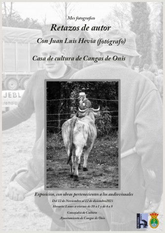 Cangas de Onís presenta la exposición ‘Retazos de autor’ de Juan Luis Hevia
