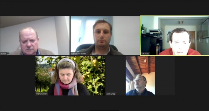 Adrián Pumares se reúne con Sidra Asturias - Asturias