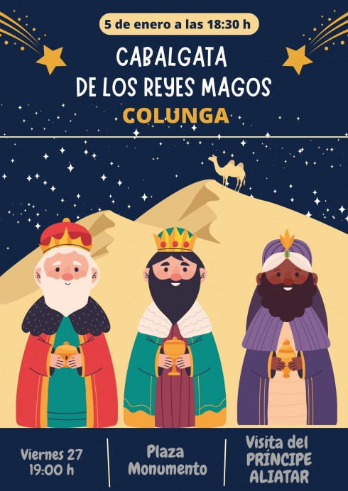 Cabalgata de los Reyes Magos en Colunga - Concejo de Colunga