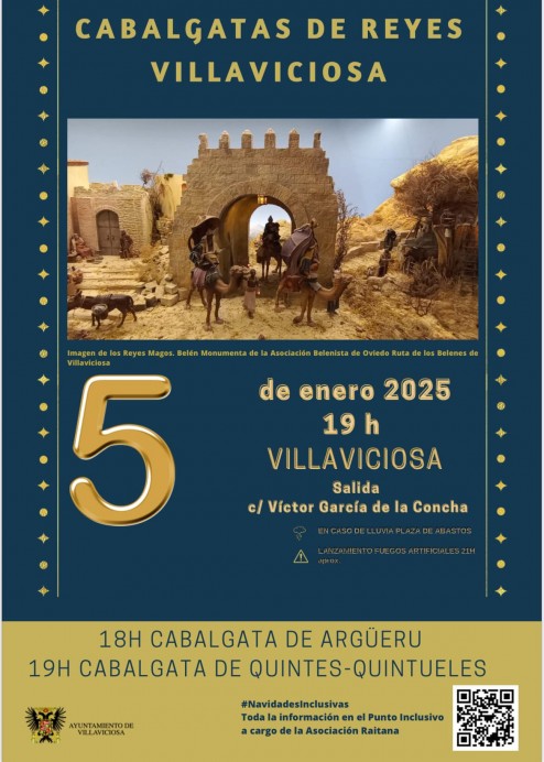 La magia de los Reyes Magos llenará las calles de Villaviciosa este 05 de enero - Concejo de Villaviciosa