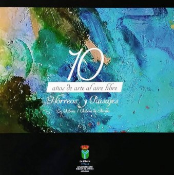 Libro conmemorativo de los 10 años de pintura al aire libre de la localidad de Bueño - Arte