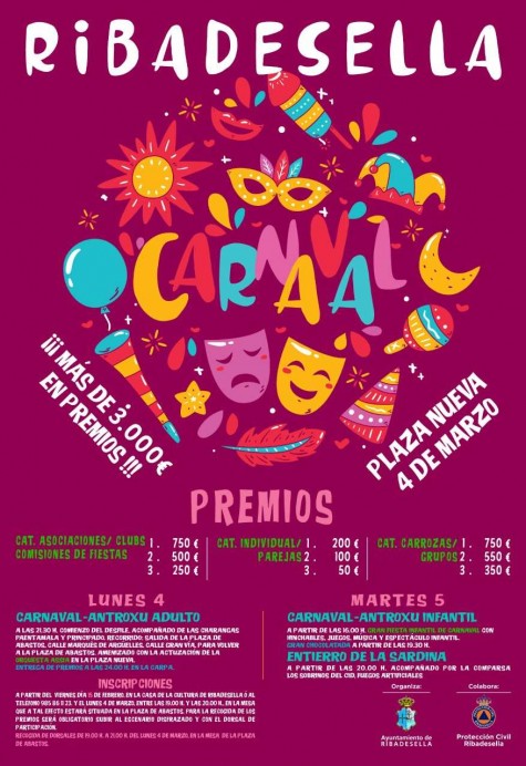 Carnaval 2019 en Ribadesella - Concejo de Ribadesella