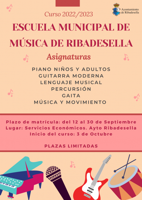 Escuela Municipal de Música de Ribadesella - Concejo de Ribadesella