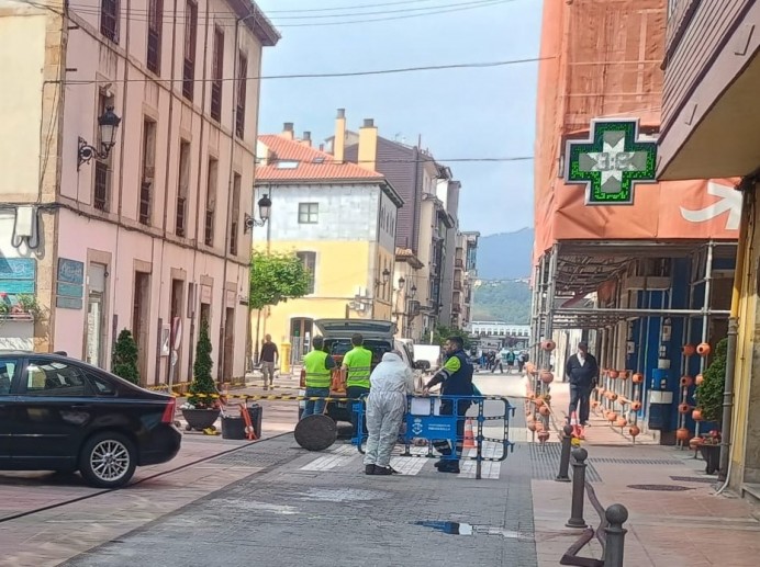 Comienzan las obras de mejora del saneamiento en Ribadesella con una inversión de más de 260.000 euros - Concejo de Ribadesella