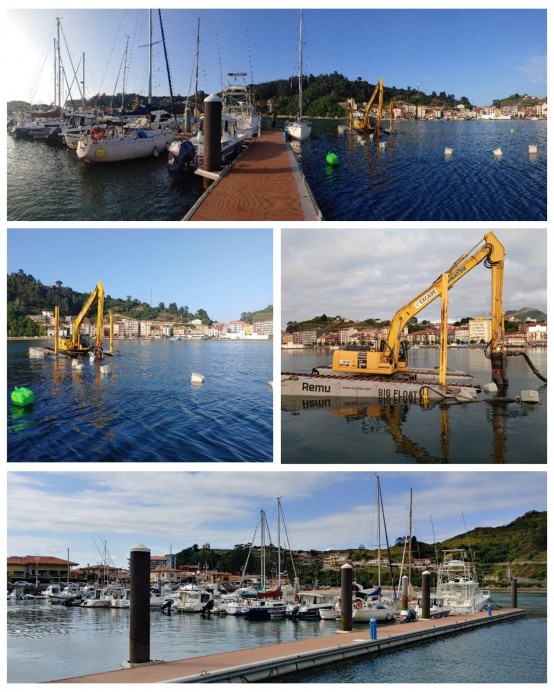 Ribadesella mejora el dragado de su puerto deportivo para acoger embarcaciones de gran calado - Concejo de Ribadesella