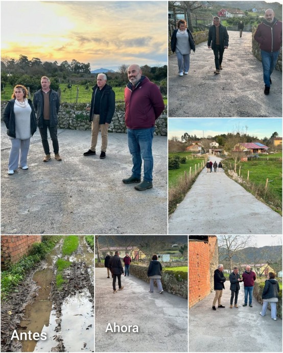 Ribadesella finaliza mejoras en caminos de Toriellu para facilitar el acceso a los acantilados - Concejo de Ribadesella