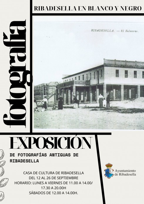 Ribadesella acoge la exposición ‘Ribadesella en blanco y negro’ con fotografías antiguas - Concejo de Ribadesella