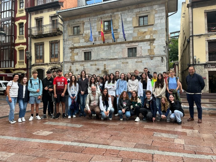 Alumnos Alemanes de Intercambio visitan Ribadesella - Concejo de Ribadesella