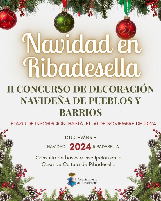 II Concurso de decoración navideña en Ribadesella - Concejo de Ribadesella
