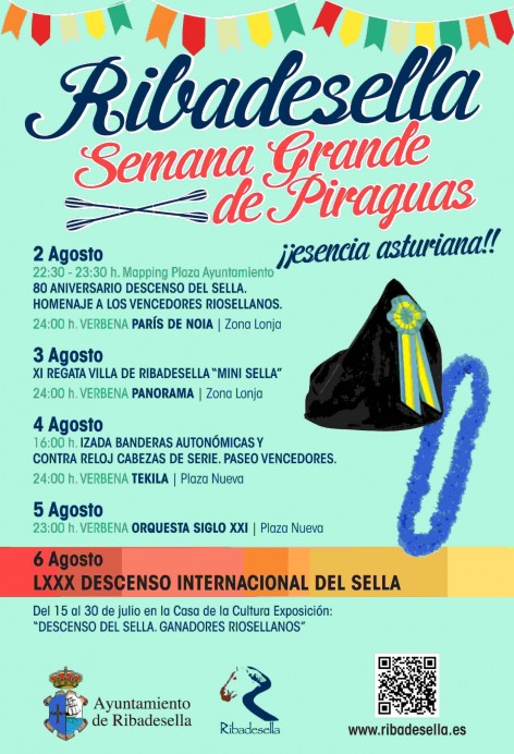 Semana Grande de Piraguas en Ribadesella - Concejo de Ribadesella