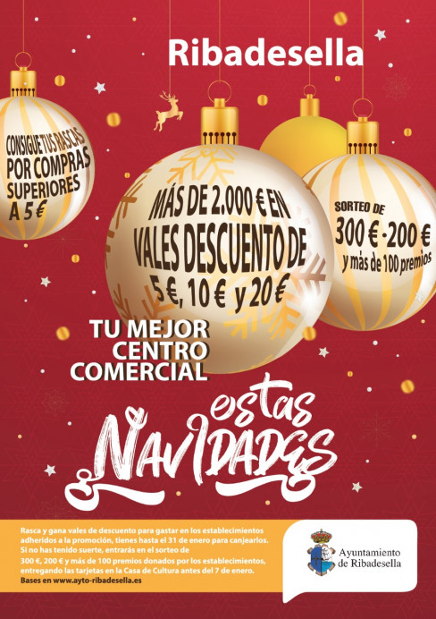 Ribadesella, tu  mejor centro comercial estas Navidades - Concejo de Ribadesella