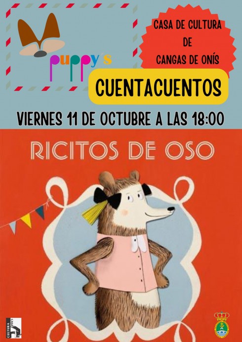 Cuentacuentos Ricitos de Oso: Una aventura familiar en la Casa de Cultura de Cangas de Onís - Concejo de Cangas de Onís