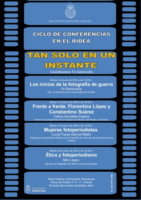 Ciclo de Conferencias en el RIDEA: Mujeres Fotoperiodistas - Sociedad y Cultura