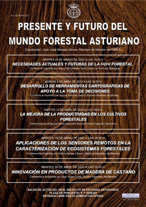 Ridea Asturias: Aplicaciones de los sensores remotos en la caracterización de ecosistemas forestales - Asturias