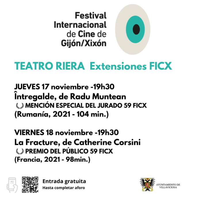 La ola de cine europeo del FICX trae a Villaviciosa la Mención Especial del Jurado y el Premio del Público de la 59 edición - Concejo de Villaviciosa